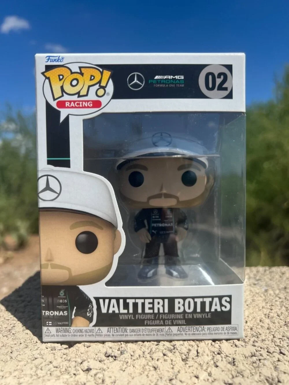 Funko Pop Racings - AMG Petronas Formula One - Valtteri Bottas (#02, NEW)